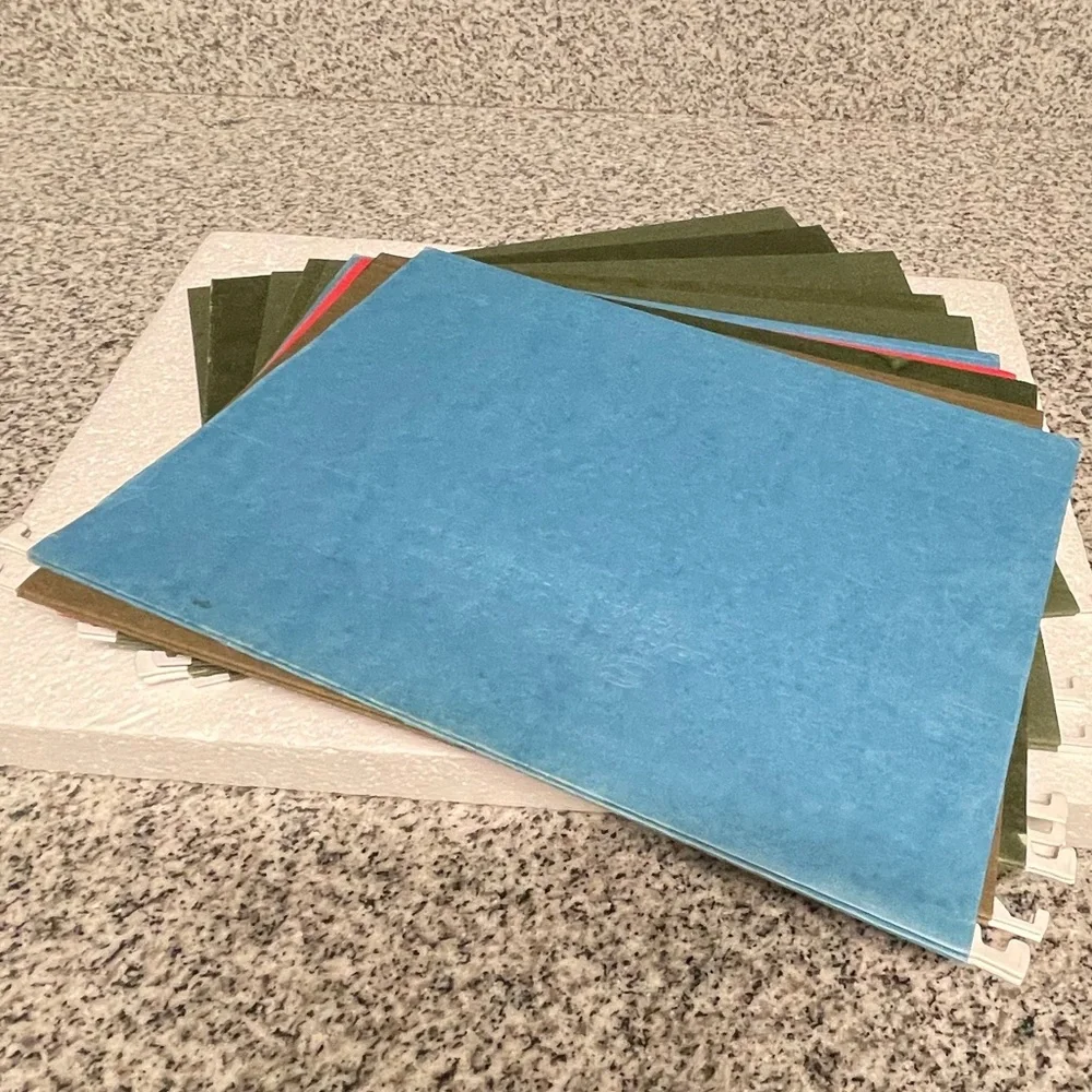 EUC, Multi-Color File Folders, One set of 10